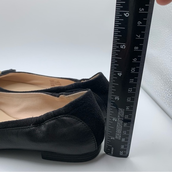 NWOB Cole Haan Women's Keira Ballet Flat, Black leather bow size 7B 1083 - Picture 11 of 11